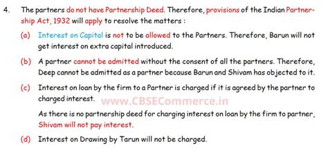 Solution Of Q 4 Fundamentals Of Partnership Firm TS Grewal 2023 24