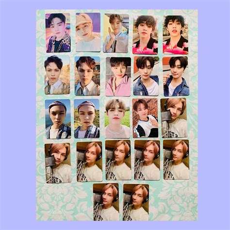 Official Seventeen Photocards An Ode Semicolon Henggarae Etsy