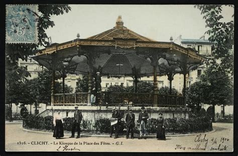 Le Kiosque de la Place des Fêtes à Clichy