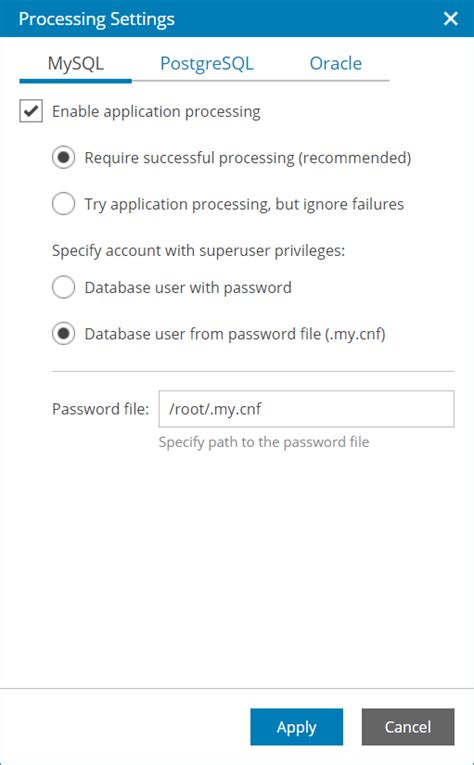 Step Specify Guest Os Processing Options Veeam Service Provider