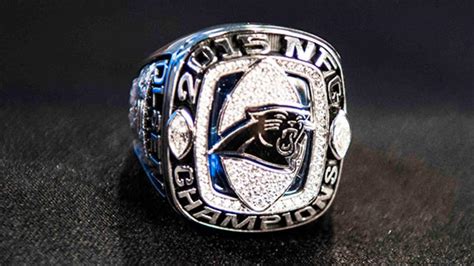 Panthers receive NFC Championship rings