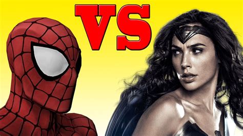 Spider Man Vs Wonder Woman