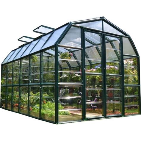 Palram Canopia Grand Gardener 2 Greenhouse 8 X 12 Ft Clear