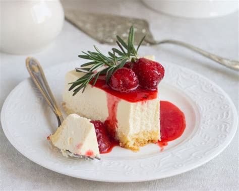 Tarta De Queso Al Horno Cremosa Con Base De Galletas Pequerecetas