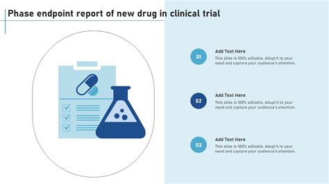 Phase Endpoint Report Of New Drug In Clinical Trial New Clinical Drug