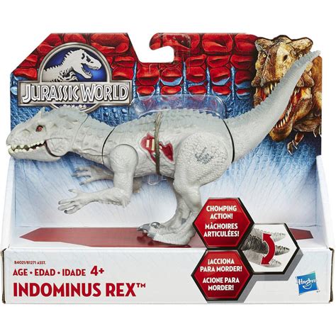 New Jurassic World Indominus Rex Figure Chomping Bashers And Biters Hasbro ☆ 1882906058