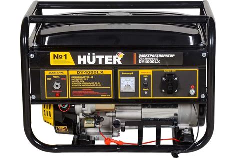 Бензиновый генератор Huter DY4000LX - электростартер 64/1/22 - выгодная ...