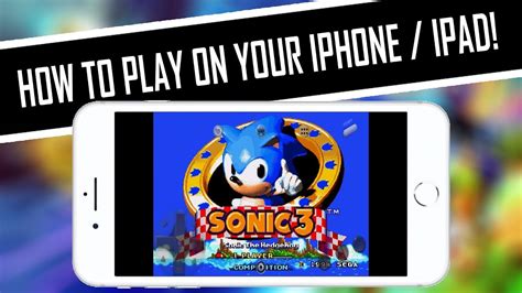 How To Play Sonic The Hedgehog 3 Genesis On Iphone Ipad Ipod Ios