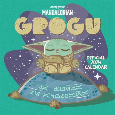 Star Wars The Mandalorian Grogu 2024 Wandkalender Original Danilo