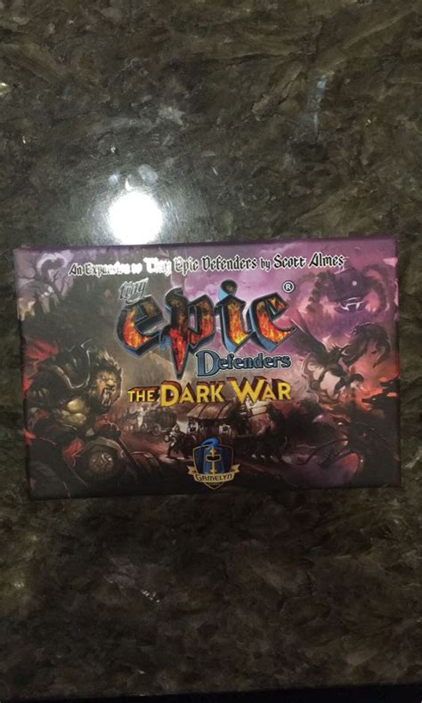 TINY EPIC DEFENDERS THE DARK WAR EXPANSION Hobbies Toys Toys