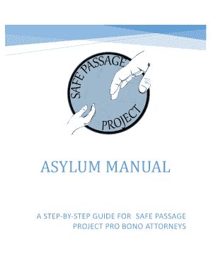 Fillable Online Asylum Manual Fax Email Print Pdffiller