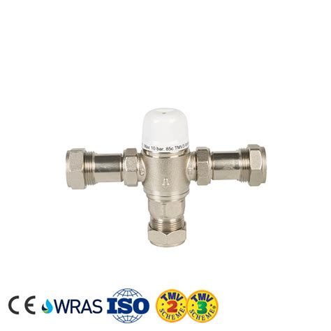 Hpt15 22mm Tmv2 3 Wras Certificated Thermostatic Mixing Valve Tempring Valve Mixing Valve And