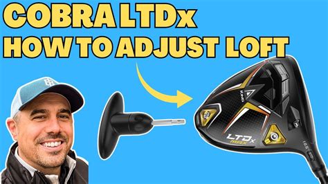 How To Adjust The Loft On Your Golf Driver Cobra Ltdx Youtube