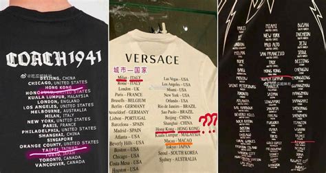 Versace Givenchy And Coach Apologize To China Over Sovereignty Violating