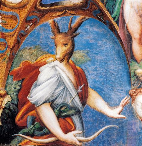 Trasformazione Di Atteone In Cervo Parmigianino