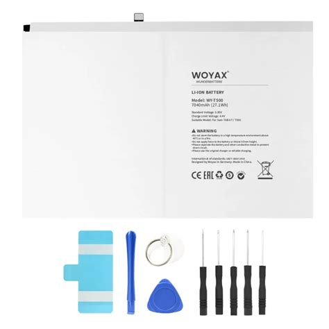 Woyax By Deji Samsung Galaxy TAB A7 Tablet Batarya