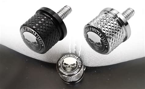 GUAIMI Stainless Knurled Fender Seat Bolt Screw 1 4 20 Thread