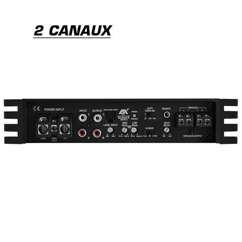 Amplificateur V Canaux Classe D Watts Rms Entr E De Haut Ni