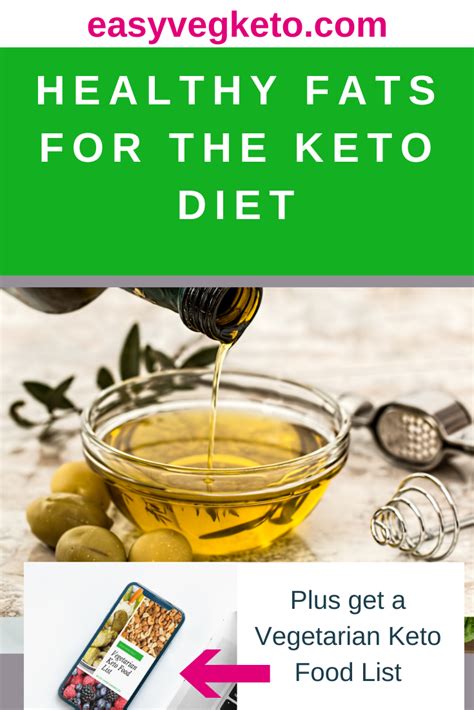 Foods With Good Fats For The Keto Diet In 2020 Vegetarian Keto Good