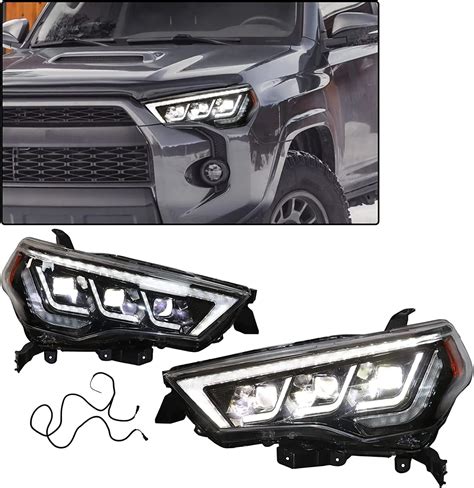 LED Headlights Assembly Toyota 4Runner 2014 2022 Upgrade Full Led