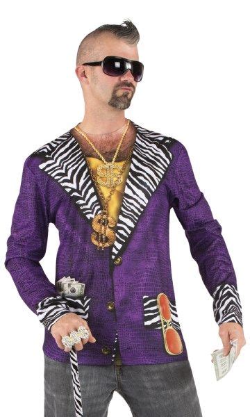 Morph Costumes Pimp Costumes For Men Purple Funny Halloween Costumes