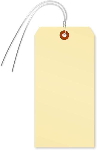 Amazon Smartsign Blank Manila Shipping Tags With Wire Size