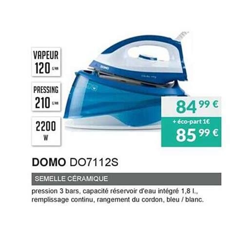 Promo Domo Do7112s Chez Copra ICatalogue Fr