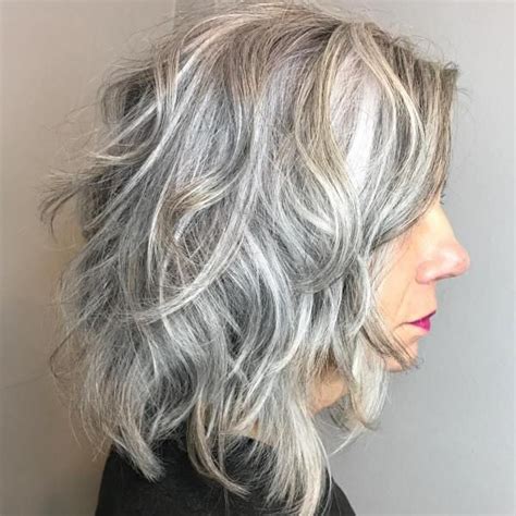 12+ Recommendation Medium Wavy Grey Hairstyles