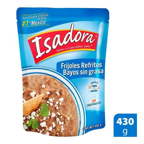 Frijoles Bayos Isadora Refritos Bajos En Grasa G Walmart