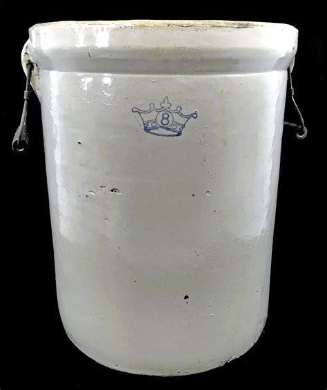 Lot Robinson Ransbottom Gallon Stoneware Crock