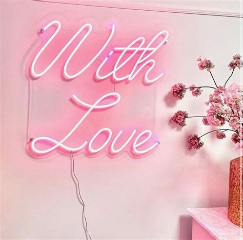 Custom Made Neon Signs With Love Neon Signs Neon Lights Led Neon Signs For Room Bars Light