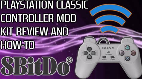 8bitdo Mod Kit For Playstation Classic Controller Review And How To