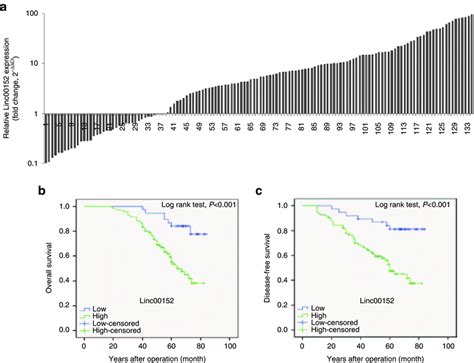 Aberrant Expression Of Linc00152 In Colon Cancer Samples And Its