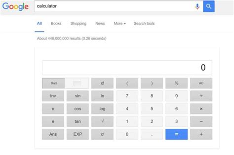 Google Calculator The Tool Really Easy To Use App Online