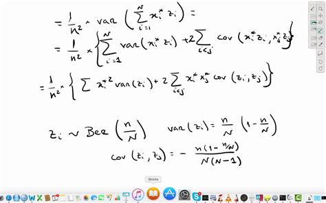 How To Work Out Sample Variance