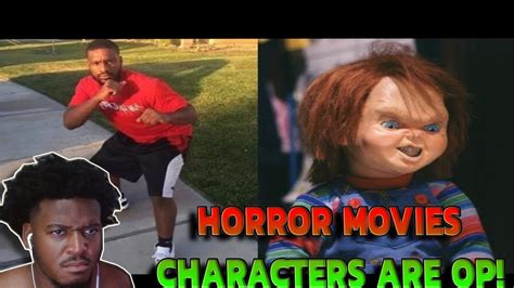 Degenerocity Horror Movie Characters I Can BEAT REACTION - YouTube