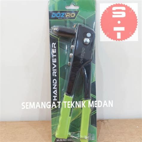 Jual Tang Rivet Inchi Tangan Manual Hand Riveter Doziro Inchi