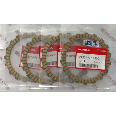 Clutch Lining For XRM 125 Wave 125 RS 125 Carb Genuine Shopee