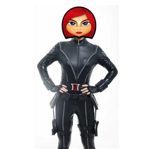 Anime Halloween Costumes Captain America 2 Avengers Black Widow Natasha Romanoff Cosplay Costume