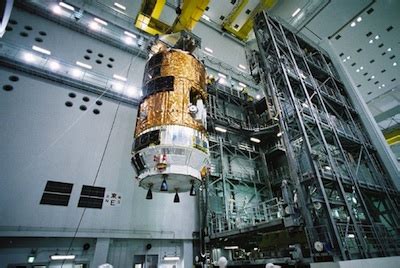 Spaceflight Now Breaking News Japanese Satellites Survived Deadly