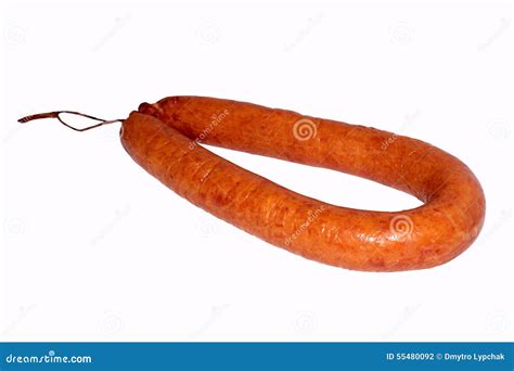 Ring Sausage Stock Photo Image Of Pork Piece Veal 55480092