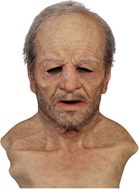 Amazon Co Jp J79 Funny Disguise Goods Super Realistic Mask Scary