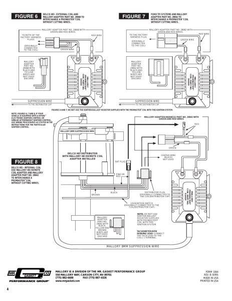 Mallory Coil Wiring Diagram