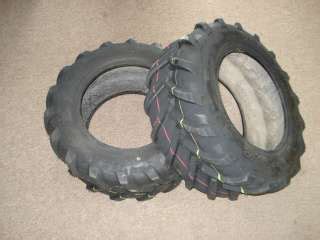 X X Lug Tires Tractor Trencher Pair