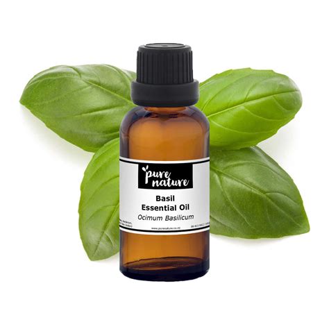 Basil Essential Oil Purenature Nz