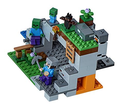 Lego 21141 LEGO 21141 Minecraft The Zombie Cave Adventures Building Set with Steve, Zombie and ...