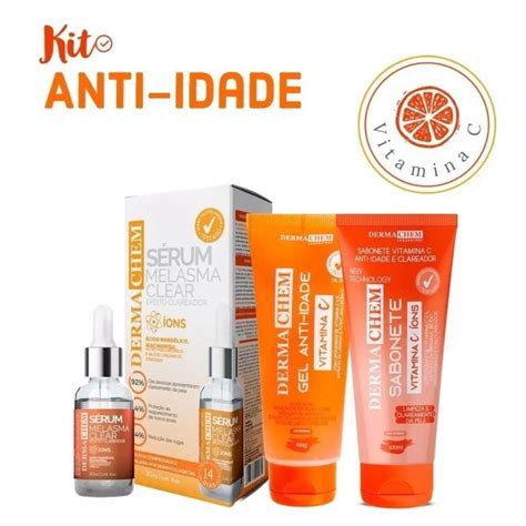 Kit Skin Care Tratamento Facial Para Melasma E Manchas Vitamina C