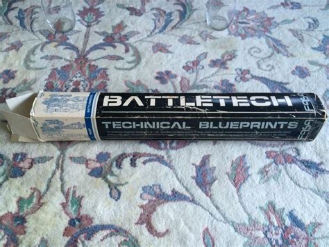 Battletech Technical Blueprints Hard To Find, RARE!!!! | #1818504346