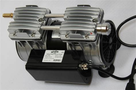 OILLESS VACUUM PUMP Twin Piston 3 4 HP 5 5 CFM Good For Workshop