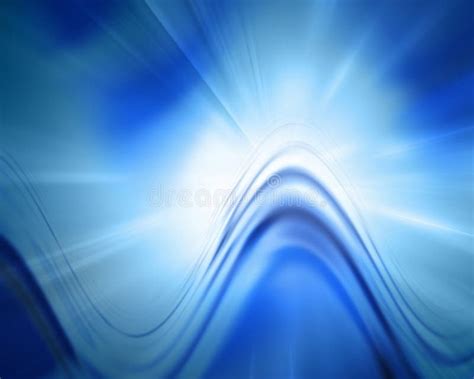 Soft Blue Waves Stock Illustration Illustration Of Design 8168227